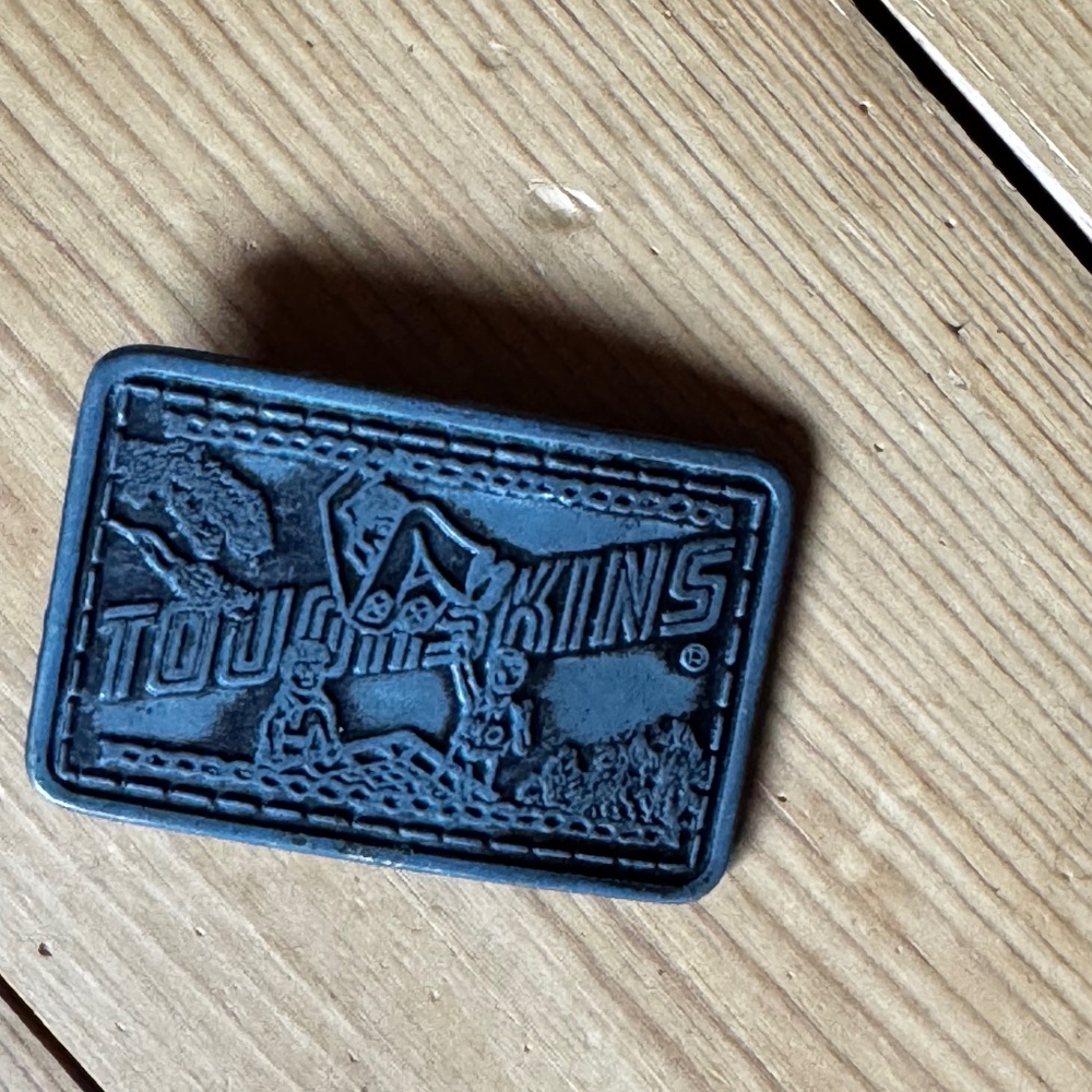 Vintage Toughskins belt buckle.